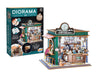 Houten Bouwpakket Diorama Cafe - 120Dlg.