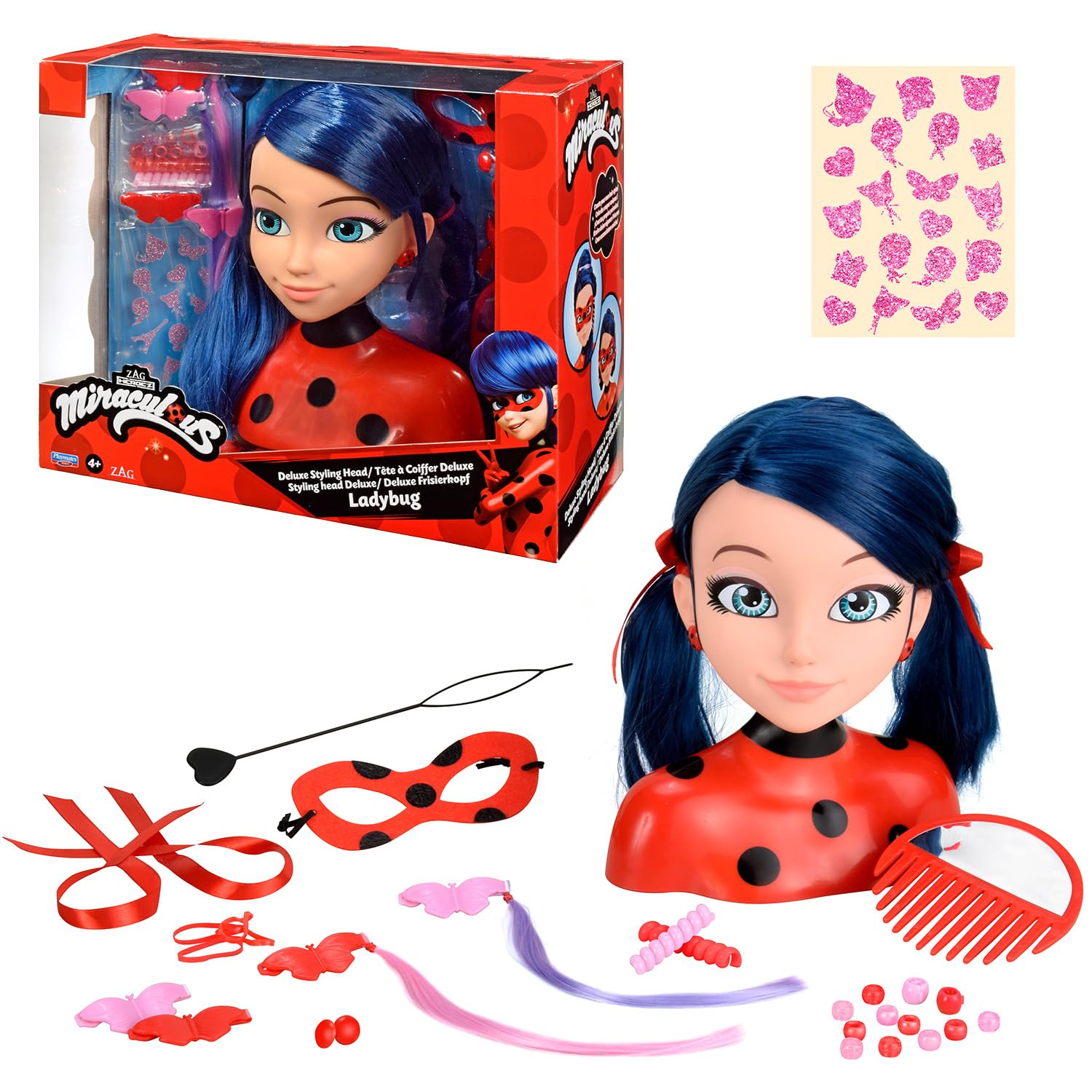 Miraculous Ladybug Deluxe Kappershoofd