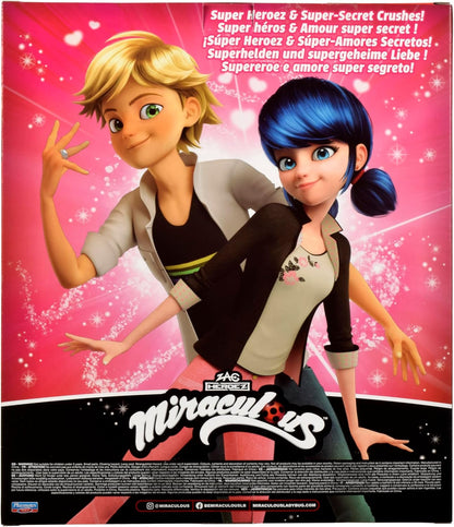 Miraculous Marinette & Adrien Poppenset - 26 Cm