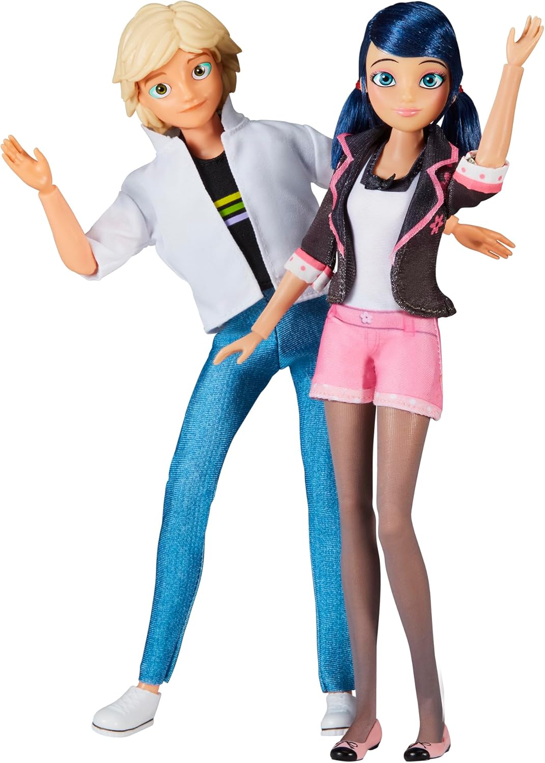 Miraculous Marinette & Adrien Poppenset - 26 Cm