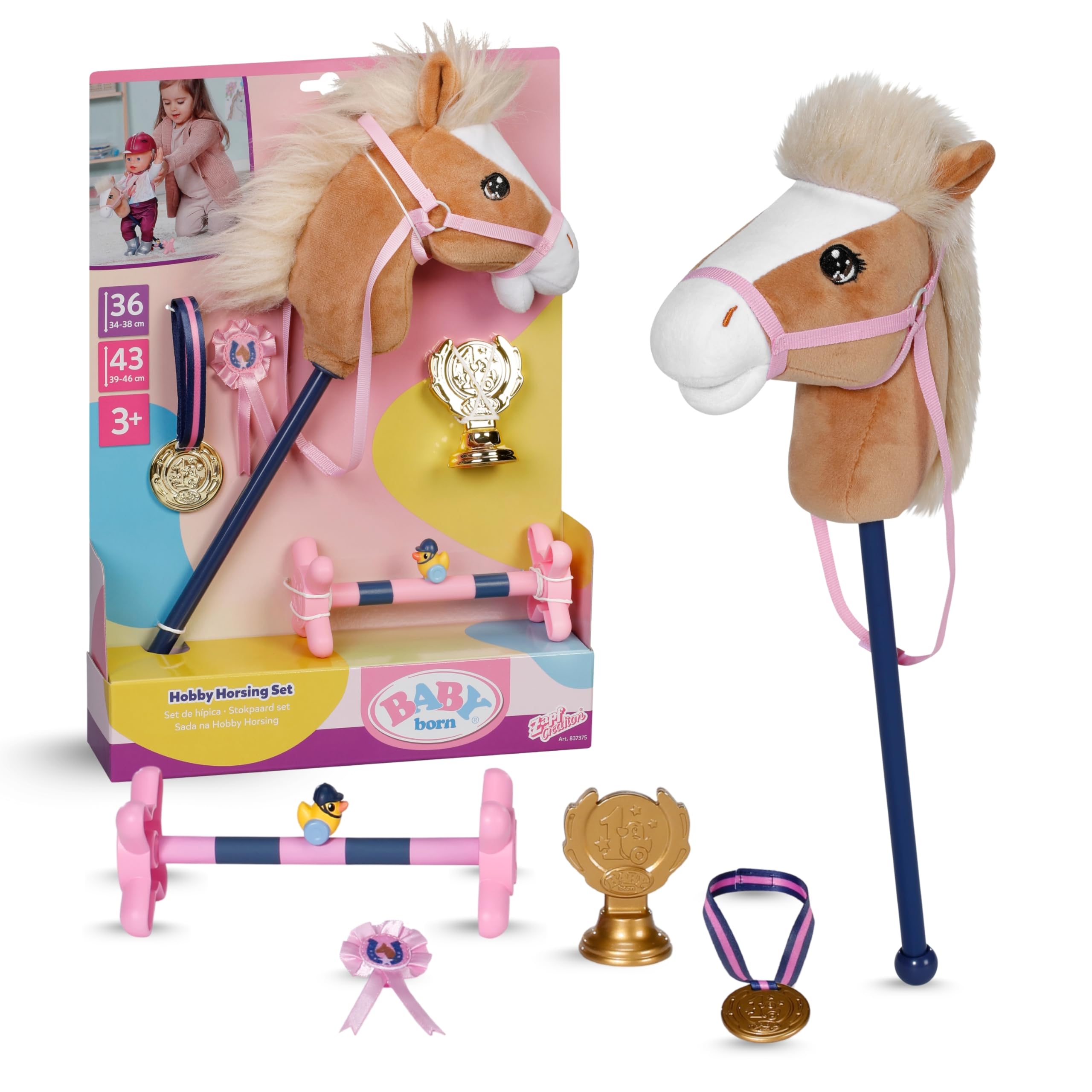 Baby Born Hobbyhorseset - 43Cm