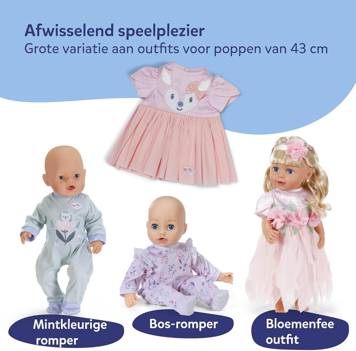 Baby Born Little Deer Kleedje - 43Cm