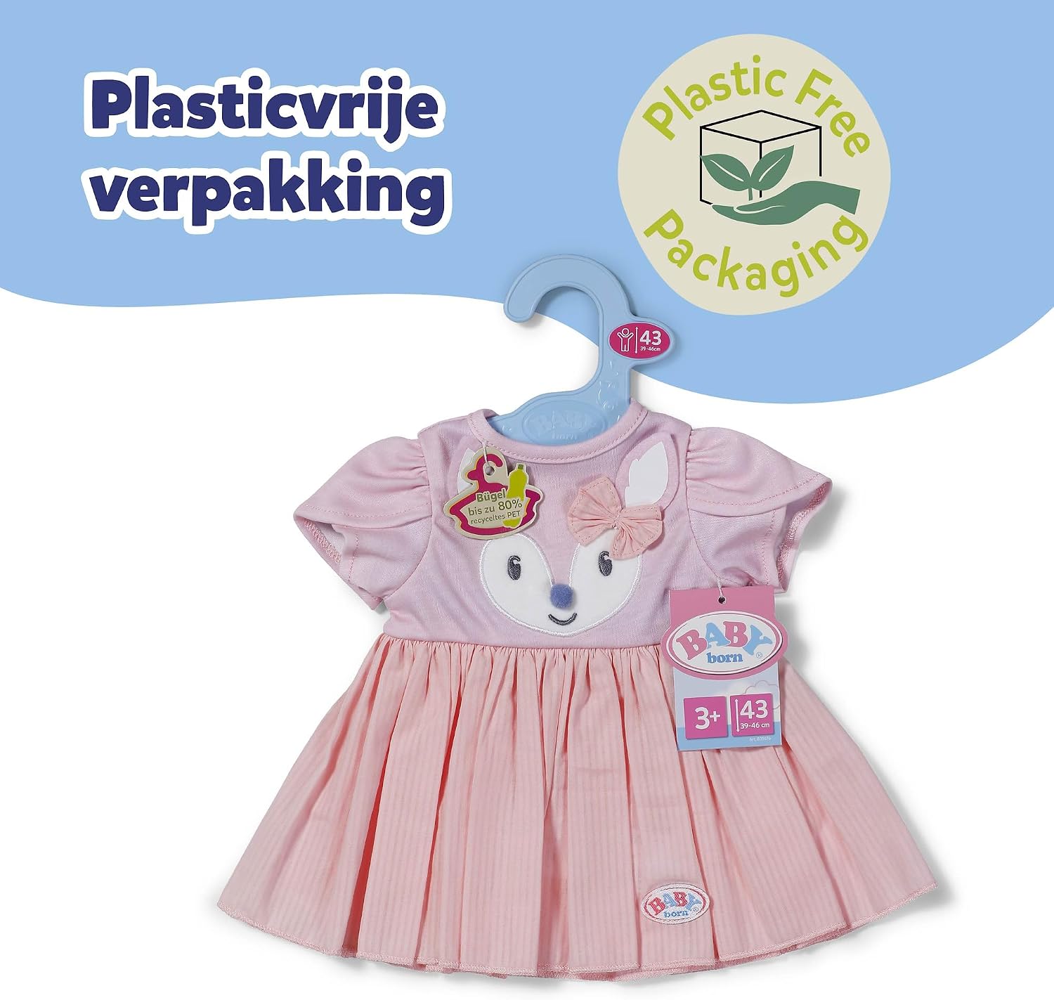 Baby Born Little Deer Kleedje - 43Cm