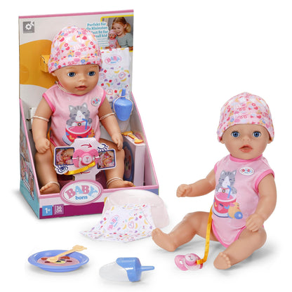 Baby Born Soft Touch Little Girl Lena Roze - 36Cm