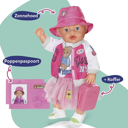 Baby Born Travel Set - 43Cm