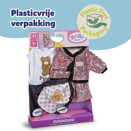 Baby Born Glam Outfit - 43Cm