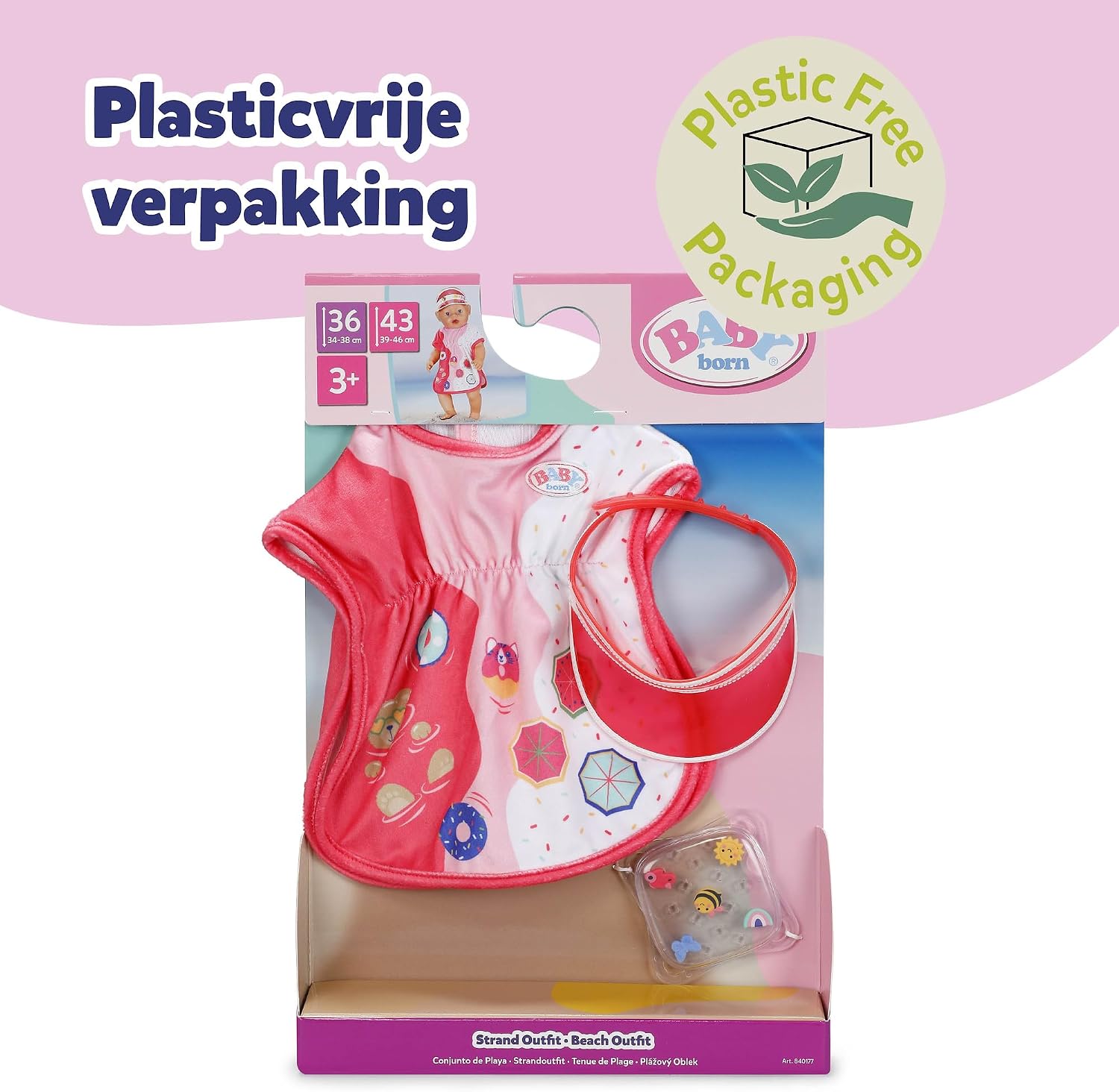 Baby Born Strandoutfit - 43Cm
