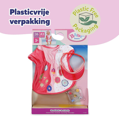 Baby Born Strandoutfit - 43Cm