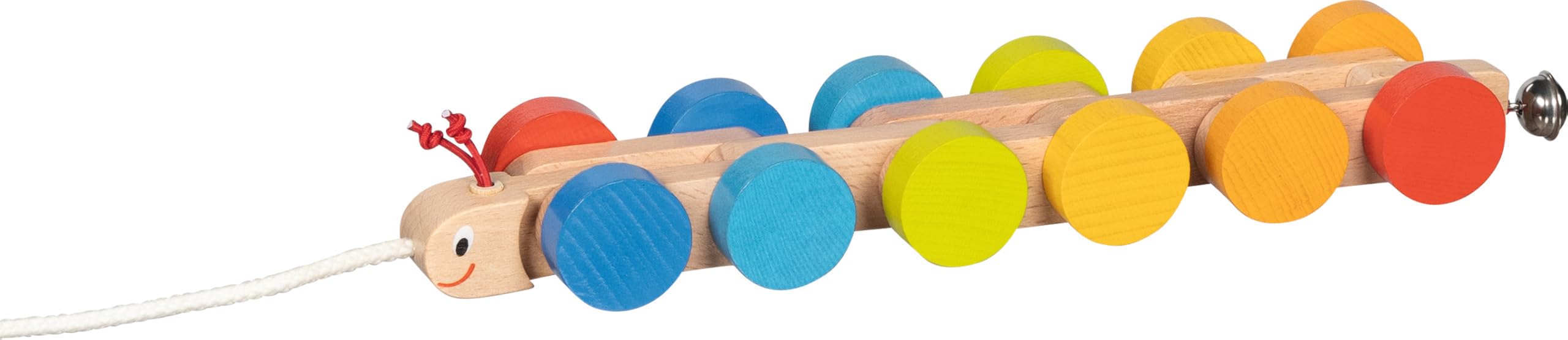 Goki Houten Trekdiertje Rups Mathilda