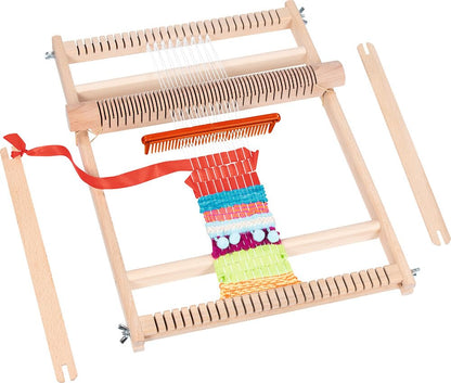 Goki Houten Weefraam Voor School Met Kam - 25Cm