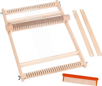 Goki Houten Weefraam Voor School Met Kam - 25Cm