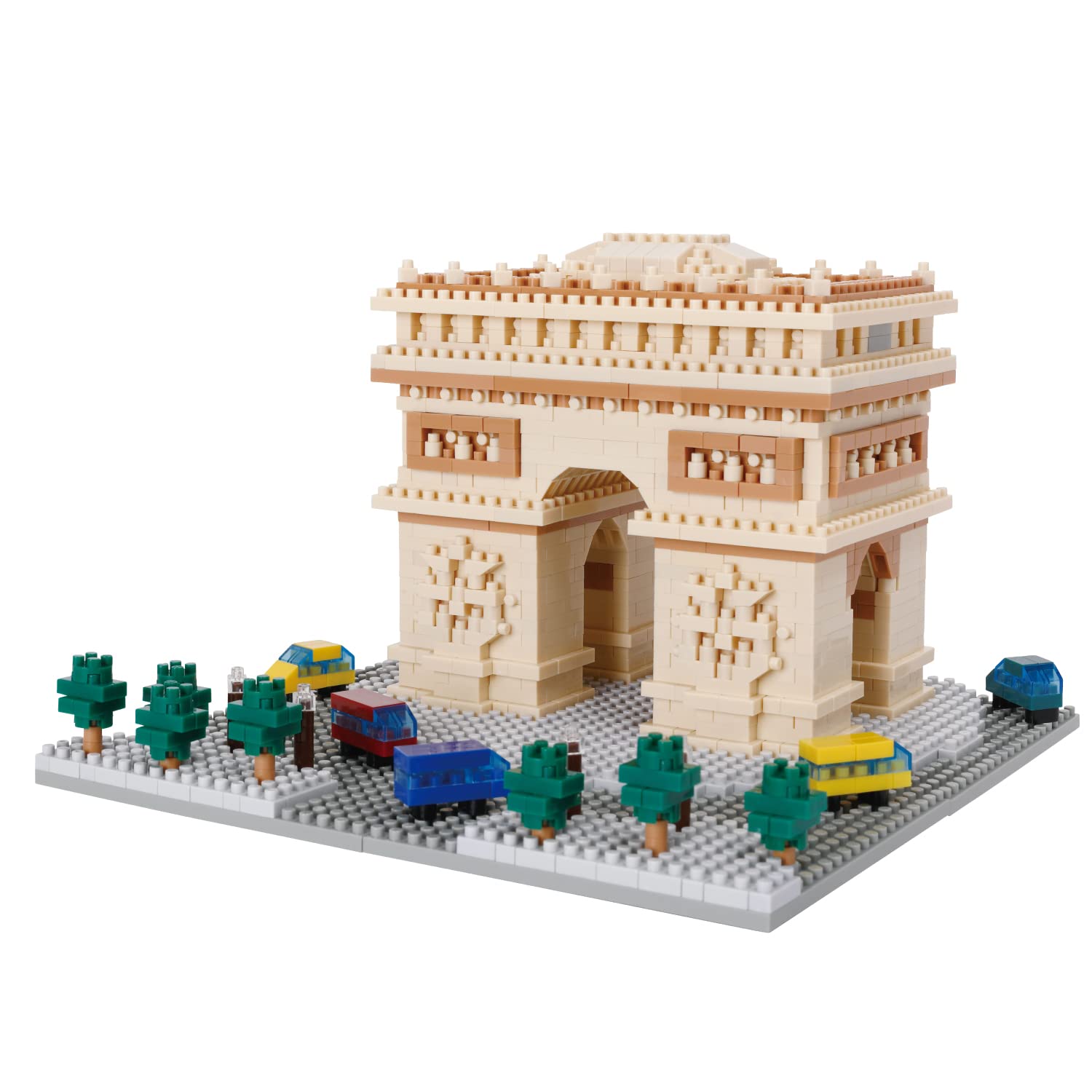 Nanoblock Bouwset Arc De Triomphe Deluxe - 1560St.