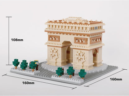 Nanoblock Bouwset Arc De Triomphe Deluxe - 1560St.
