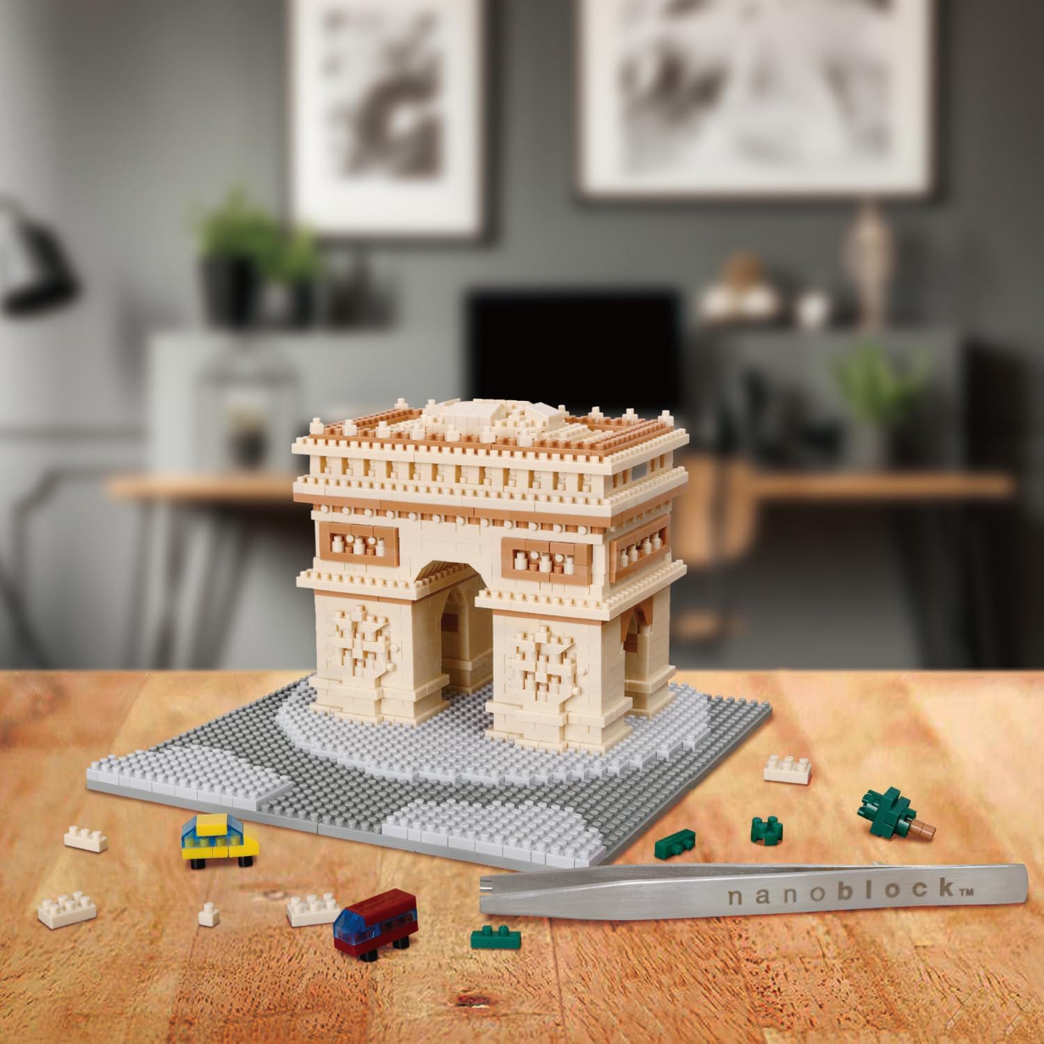 Nanoblock Bouwset Arc De Triomphe Deluxe - 1560St.