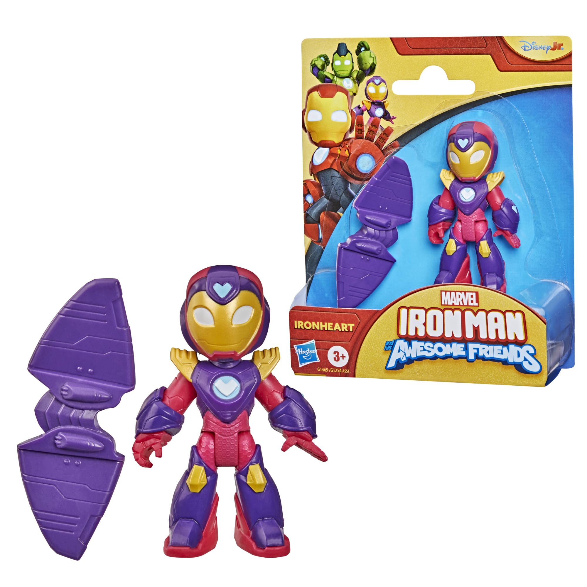 Marvel Iron Man And His Awesome Friends Ironheart Speelfiguur