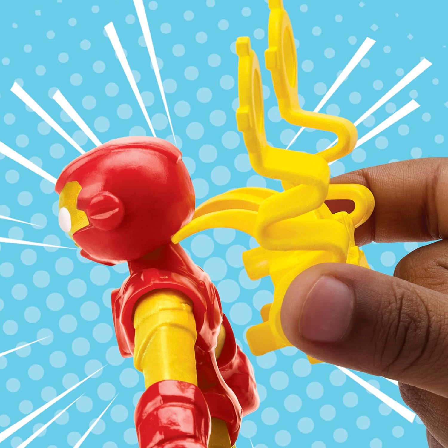 Play-Doh Marvel Iron Man Blast Launcher - 2 Kleipotjes