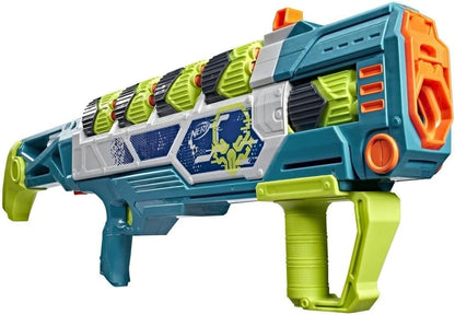 Nerf Rebel Ops Doom Cannon Dart-Blaster mit 60 Nerf Elite Darts aus Schaumstoff & 5 Superhülsen für 12 Darts, Spielzeug und Geschenk für Kinder, ab 8 Jahren