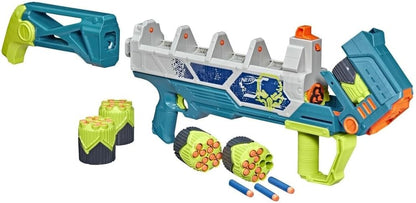 Nerf Rebel Ops Doom Cannon Dart-Blaster mit 60 Nerf Elite Darts aus Schaumstoff & 5 Superhülsen für 12 Darts, Spielzeug und Geschenk für Kinder, ab 8 Jahren
