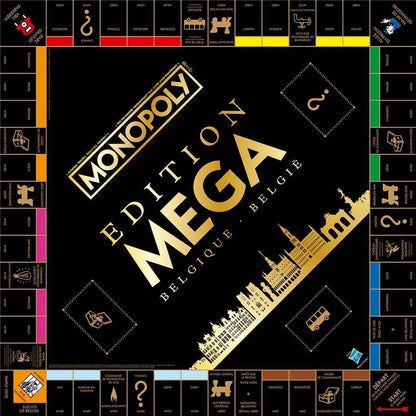 Mega Monopoly Belgie - Bordspel