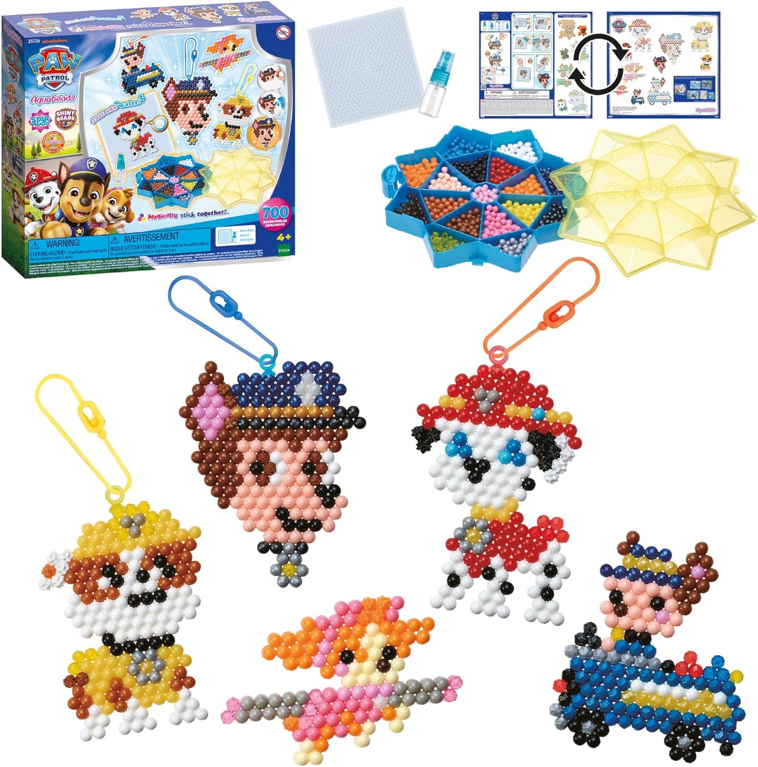 Aquabeads Paw Patrol Mega Knutsel Set - 700 Parels