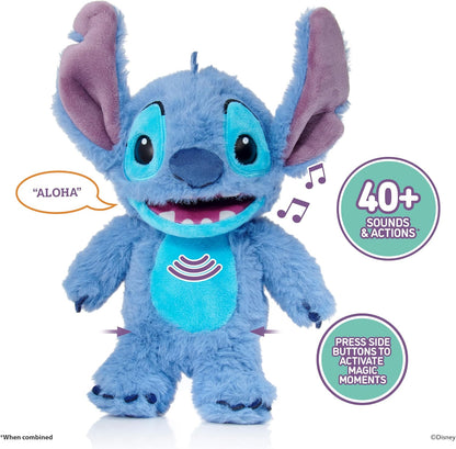 Disney Stitch Palm Puppetronic Interactieve Knuffel