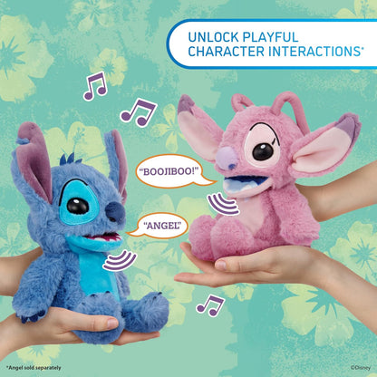Disney Stitch Palm Puppetronic Interactieve Knuffel