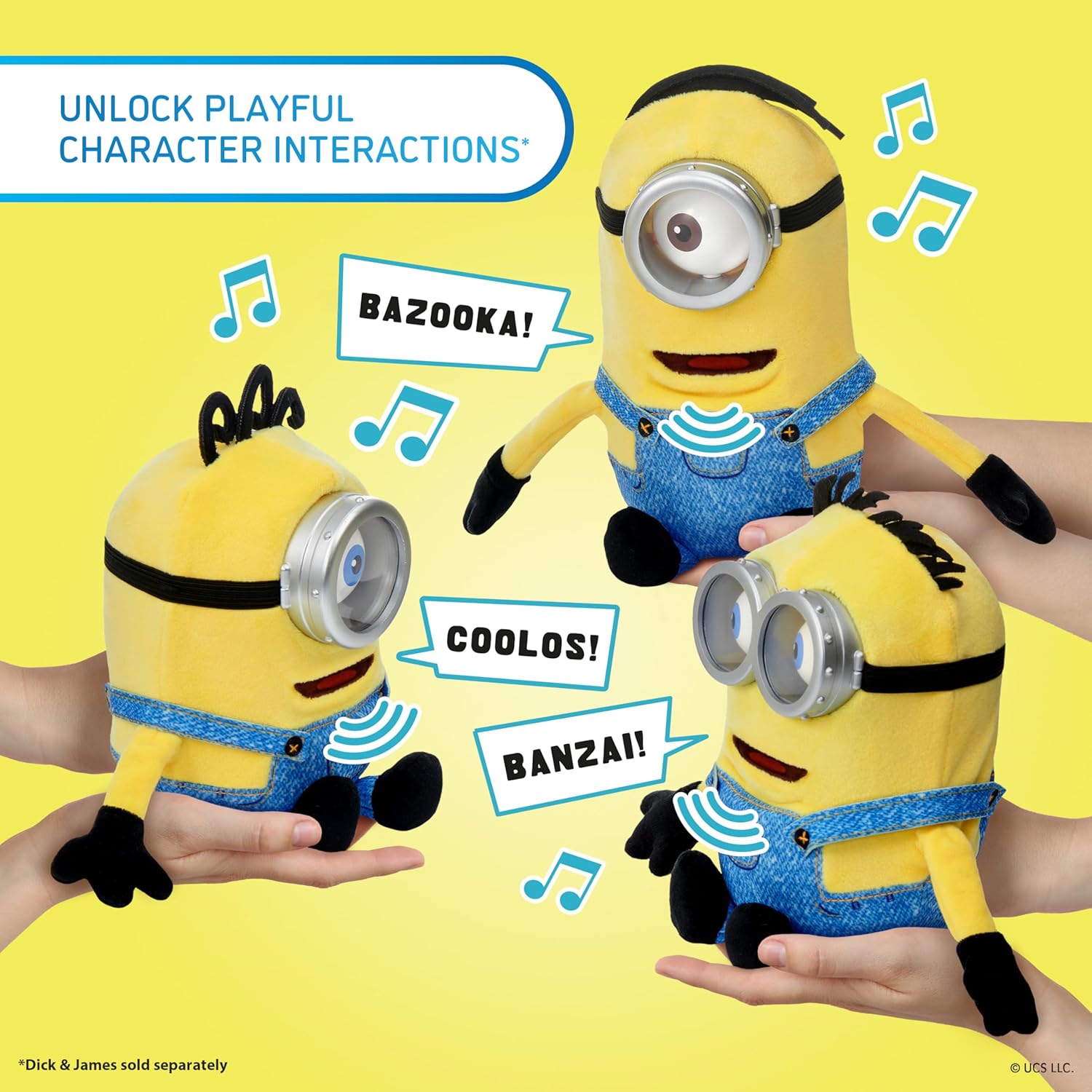 Universal Minions Henry Interactieve Knuffel