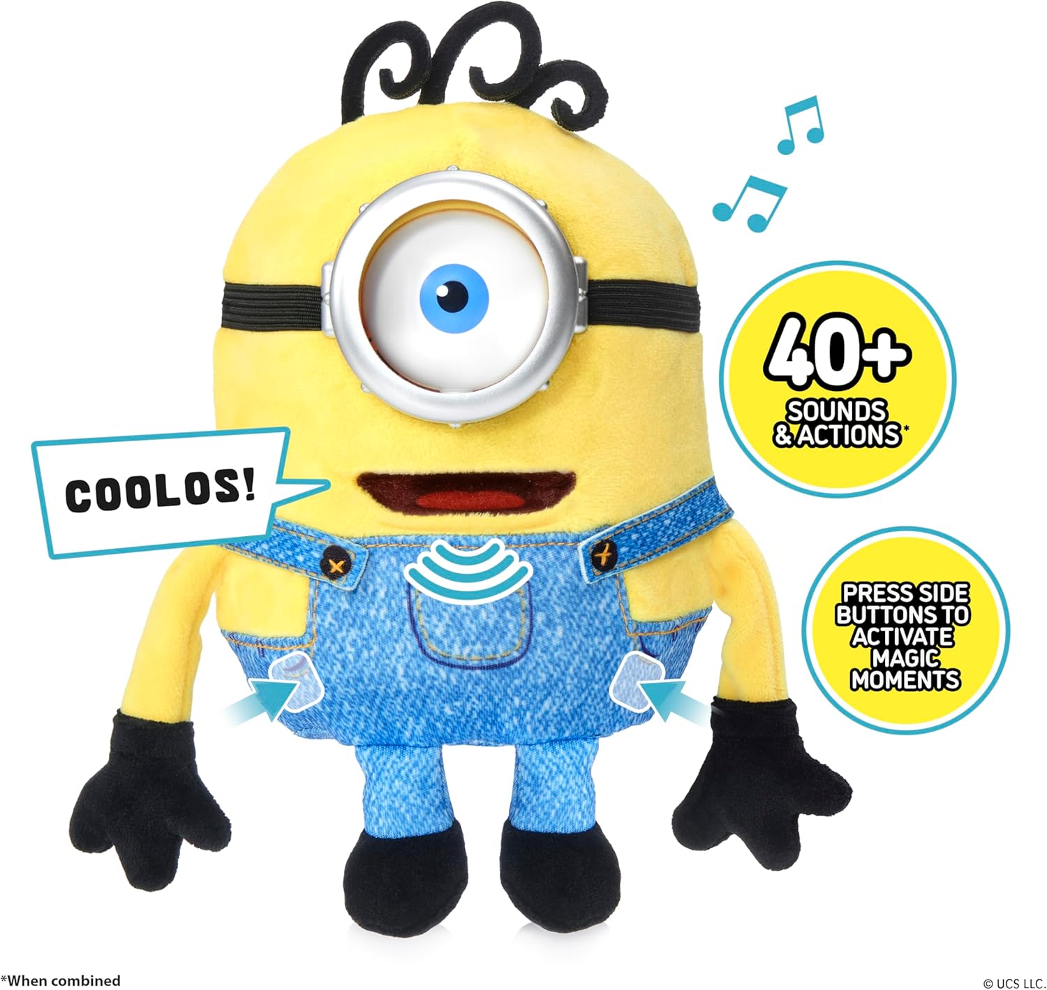 Universal Minions James Palm Puppetronic Interactieve Knuffel