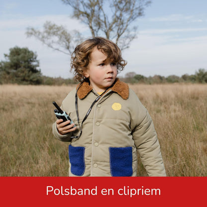 Kidywolf Kidytalk Walkie Talkies Blauw/Rood
