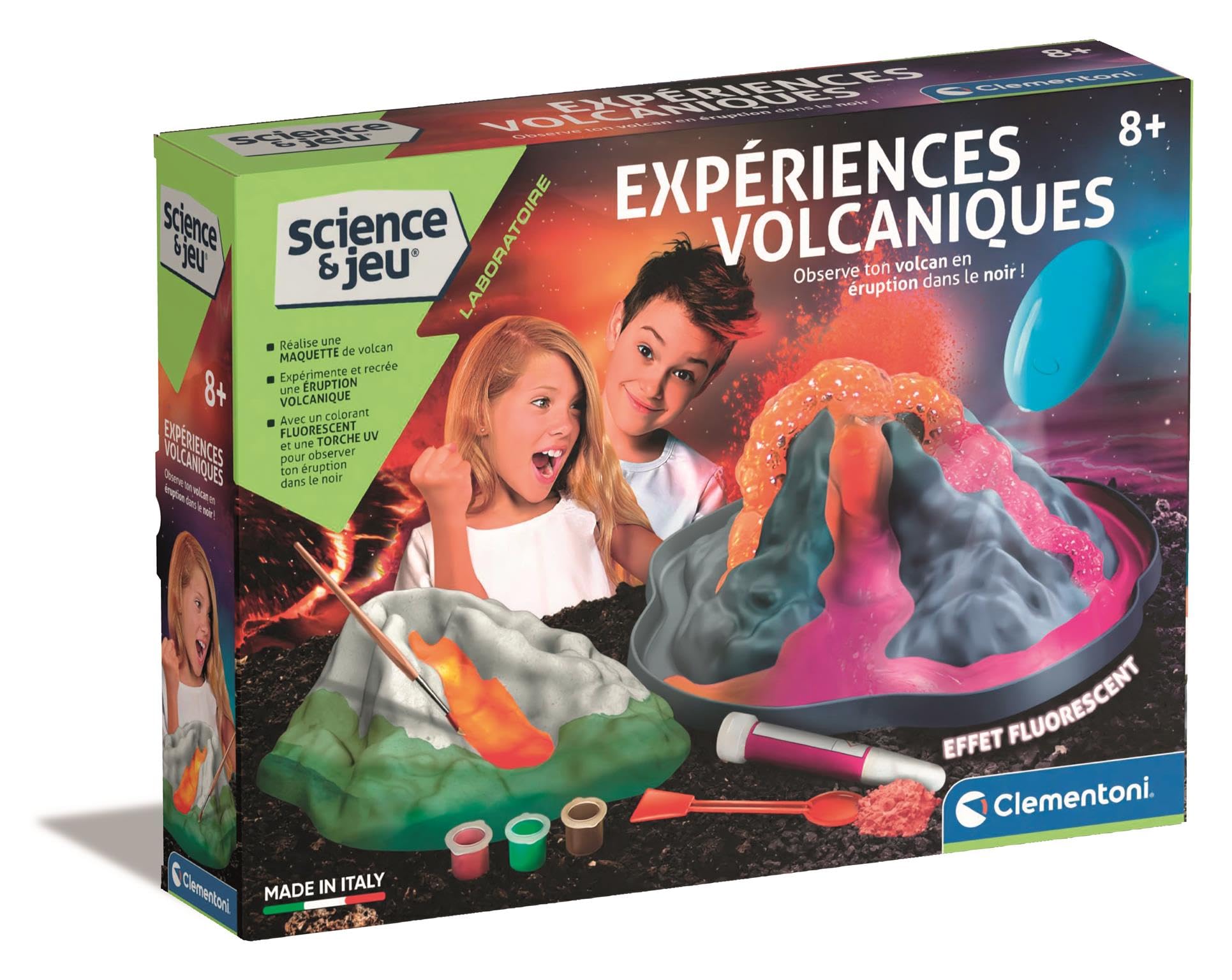 Clementoni Wetenschap & Spel - Glow In The Dark Vulkaan