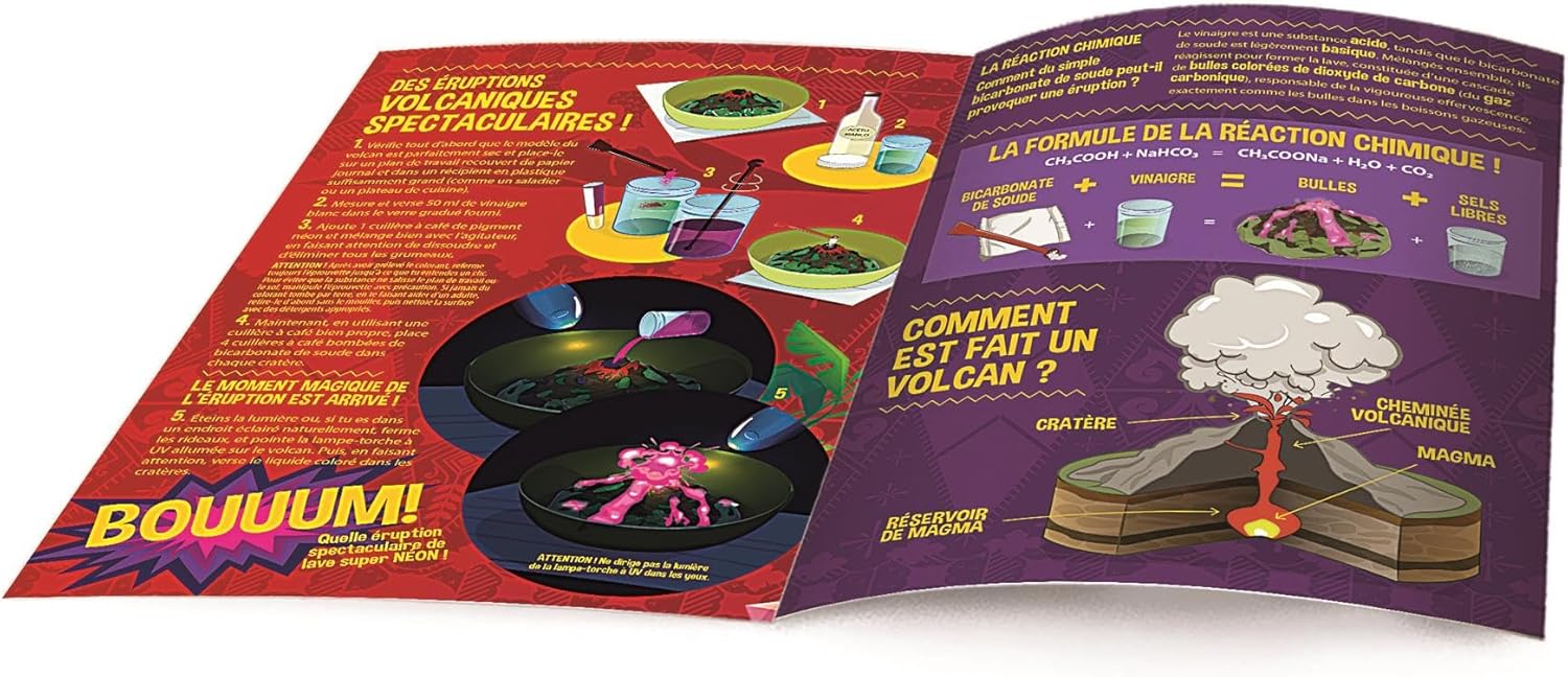 Clementoni Wetenschap & Spel - Glow In The Dark Vulkaan