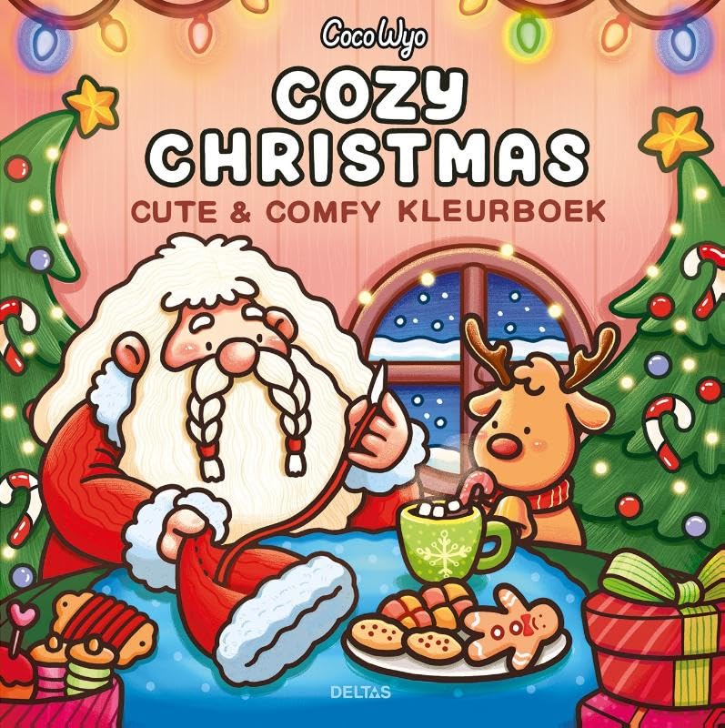 Cozy Christmas Cute & Comfy Kleurboek Coco Wyo