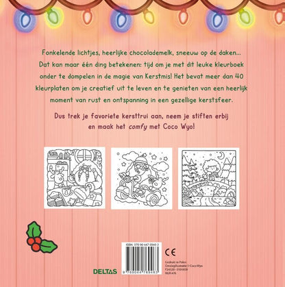Cozy Christmas Cute & Comfy Kleurboek Coco Wyo