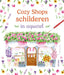 Cozy Shops Schilderen In Aquarel