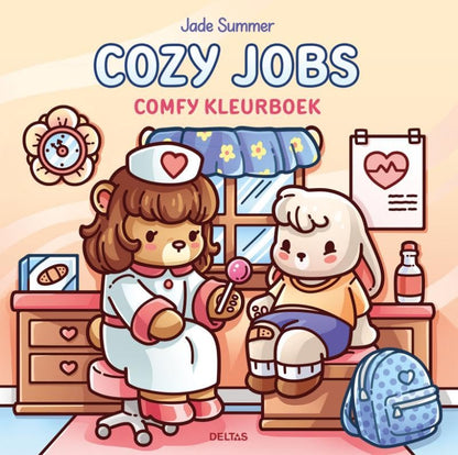 Cozy Jobs Comfy Kleurboek - Jade Summer