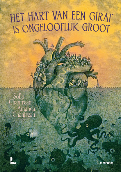 Het Hart Van Een Giraf Is Ongelooflijk Groot