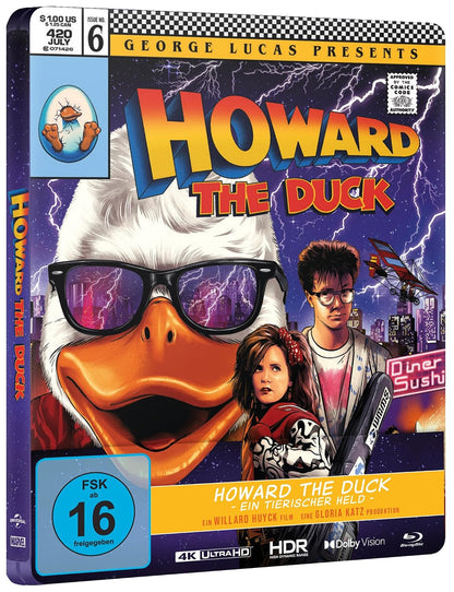 Howard the Duck - Ein tierischer Held (Steelbook, 4K-UHD+Blu-ray