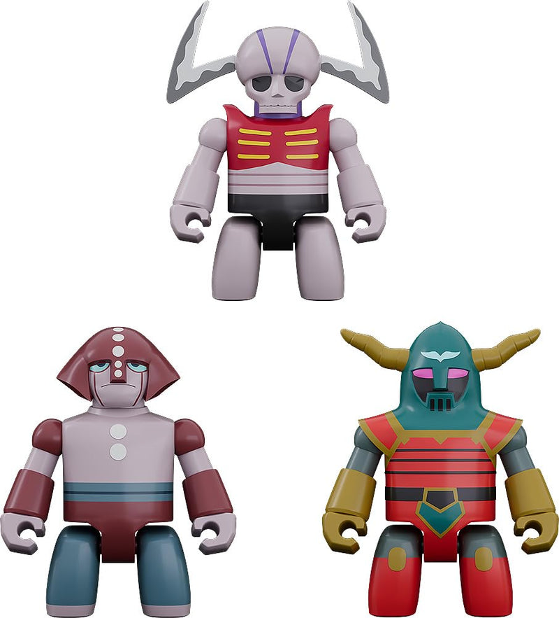 Mazinger Z Brickroid Actionfigur Mechanical Beasts Set 1 5 cm