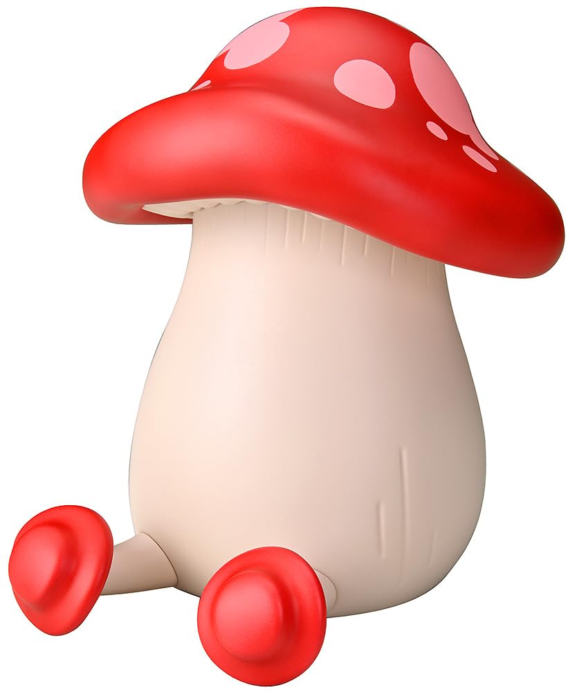 Loop' Sofubi Dungeon Rice Yumikushi Red Non-Scale Soft Vinyl Painted Figure