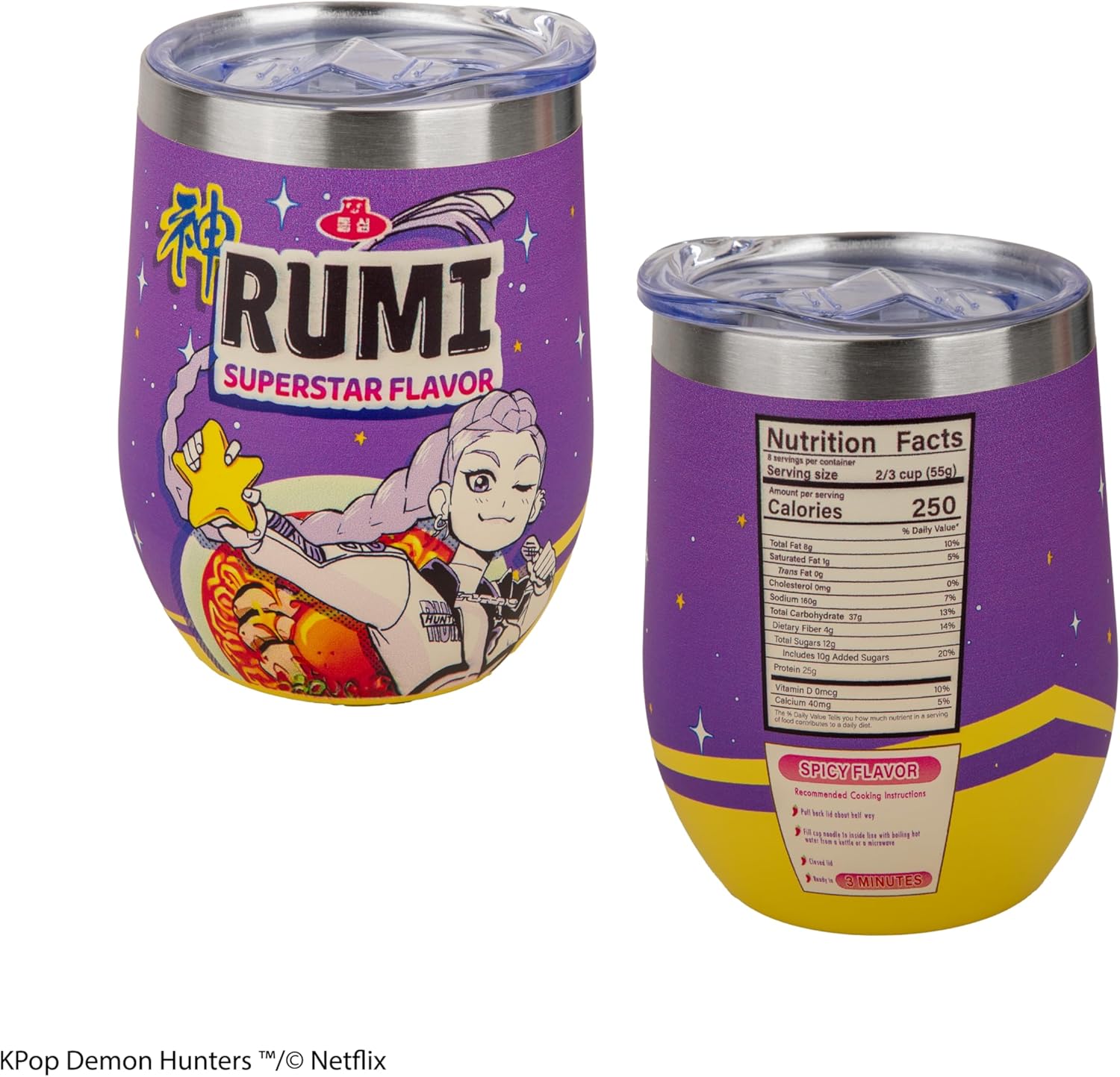 Kpop Demon Hunters Travel Mug Rumi Superstar Flavor