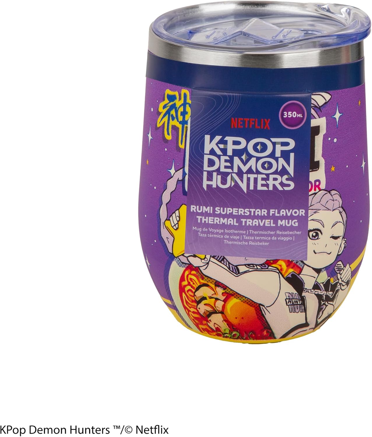 Kpop Demon Hunters Travel Mug Rumi Superstar Flavor