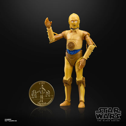 Star Wars The Black Series C-Dreipo (C-3PO), Droids Premium Action-Figur zum Sammeln (15 cm