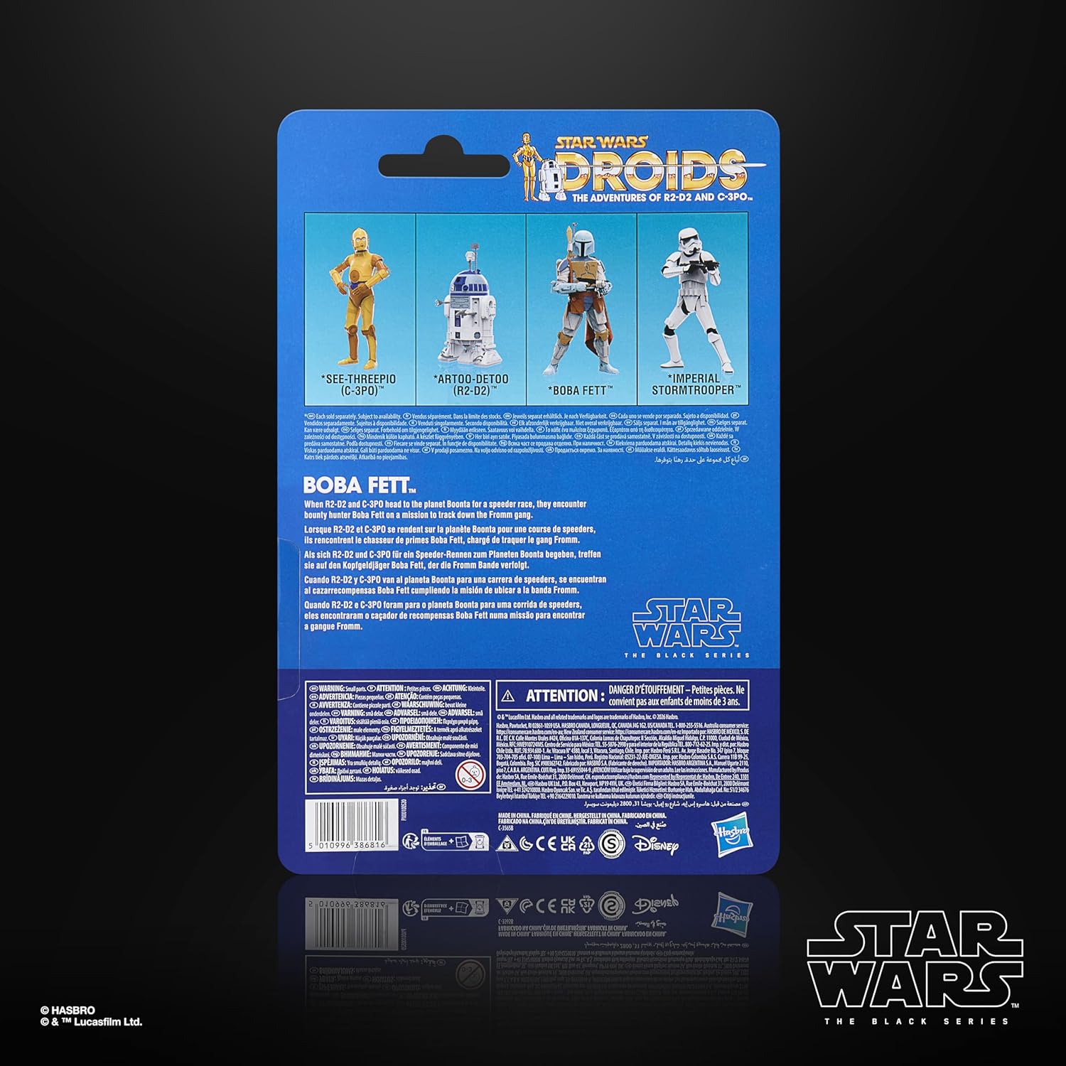 Star Wars: Droids Black Series Action Figure Boba Fett 15 Cm
