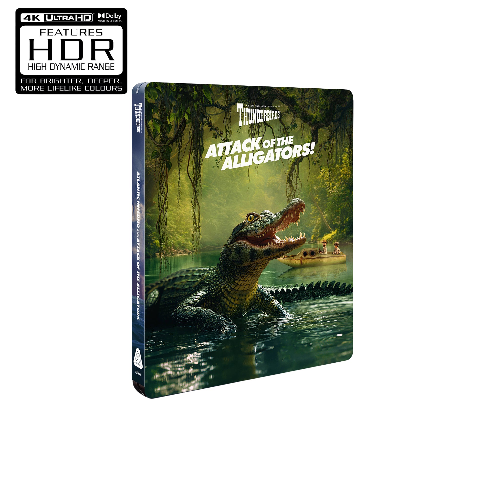 Thunderbirds: Atlantic Inferno/Attack of the Alligators! Limited Edition 4K UHD Steelbook