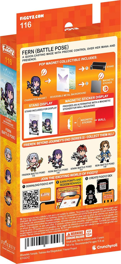 Frieren: Beyond Journey`S End Figgyz Magnet Collectible Fern (Battle Pose) 11 Cm