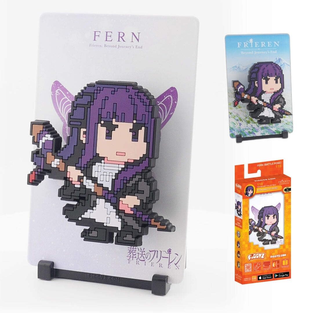 Frieren: Beyond Journey`S End Figgyz Magnet Collectible Fern (Battle Pose) 11 Cm