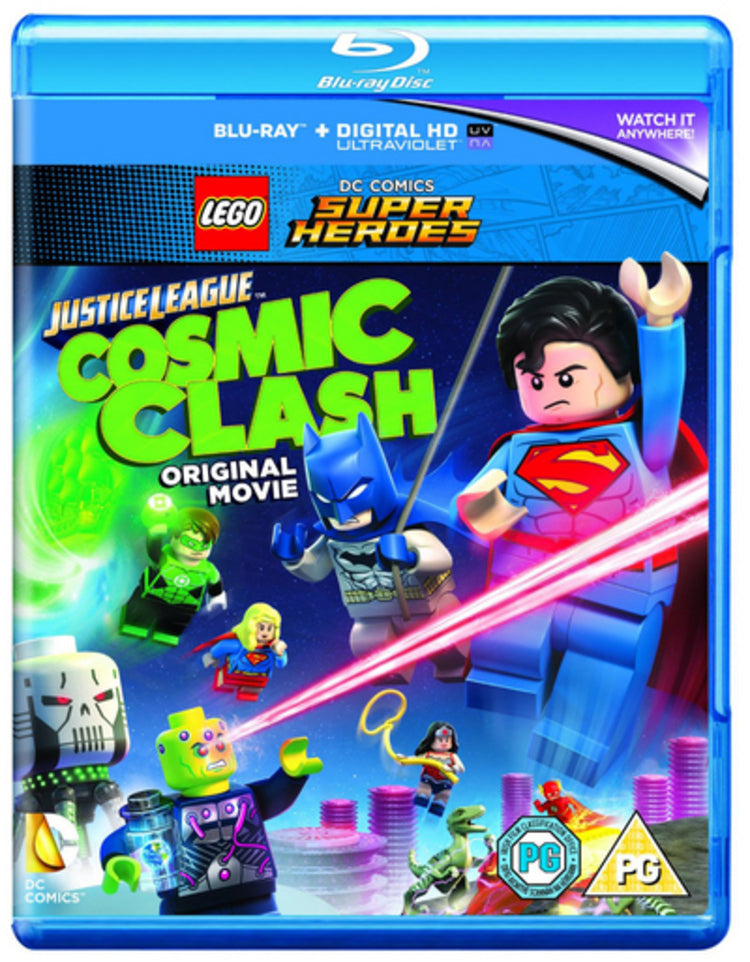 LEGO DC Comics Super Heroes: Justice League: Cosmic Clash (Blu-ray+DVD+Digital HD UltraViolet Combo Pack)