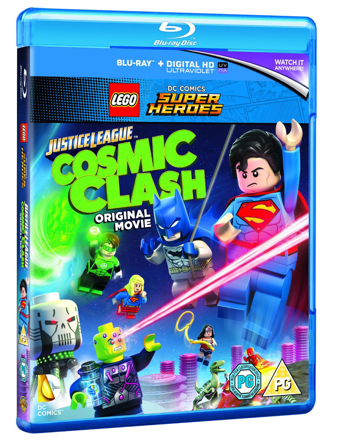 LEGO DC Comics Super Heroes: Justice League: Cosmic Clash (Blu-ray+DVD+Digital HD UltraViolet Combo Pack)