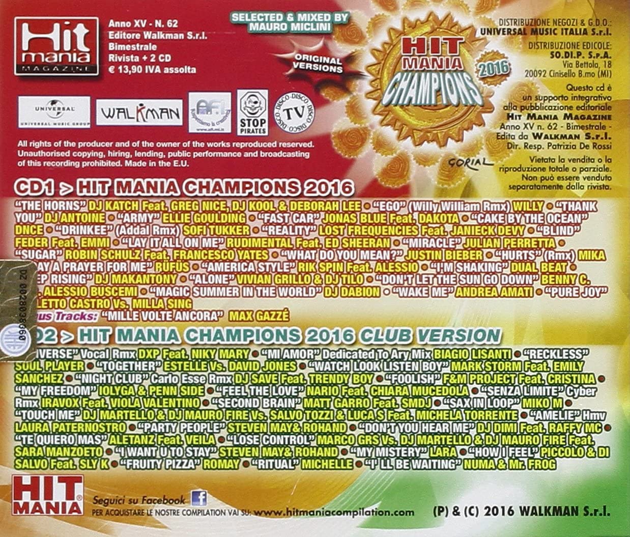 Hit Mania Champions 2016 / Various