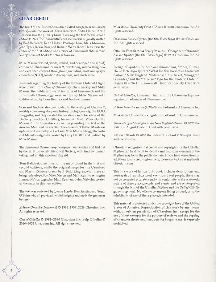 Call of Cthulhu: Innsmouth